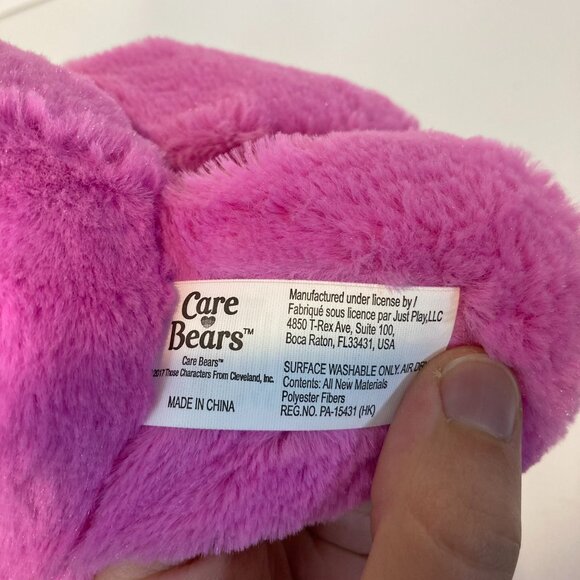 Care Bears Shine Bright Bear 2017 Plush Sun Heart Pink Purple 14" Stuffed - Picture 10 of 12